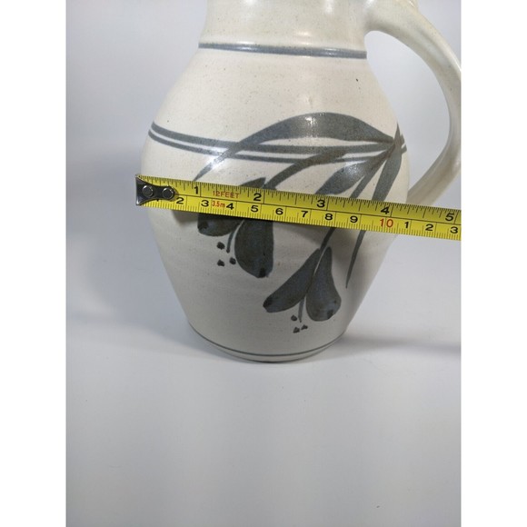 Vintage Emerson Creek Pottery Pitcher Otter Creek Collection Country Decor Vase - Picture 7 of 8